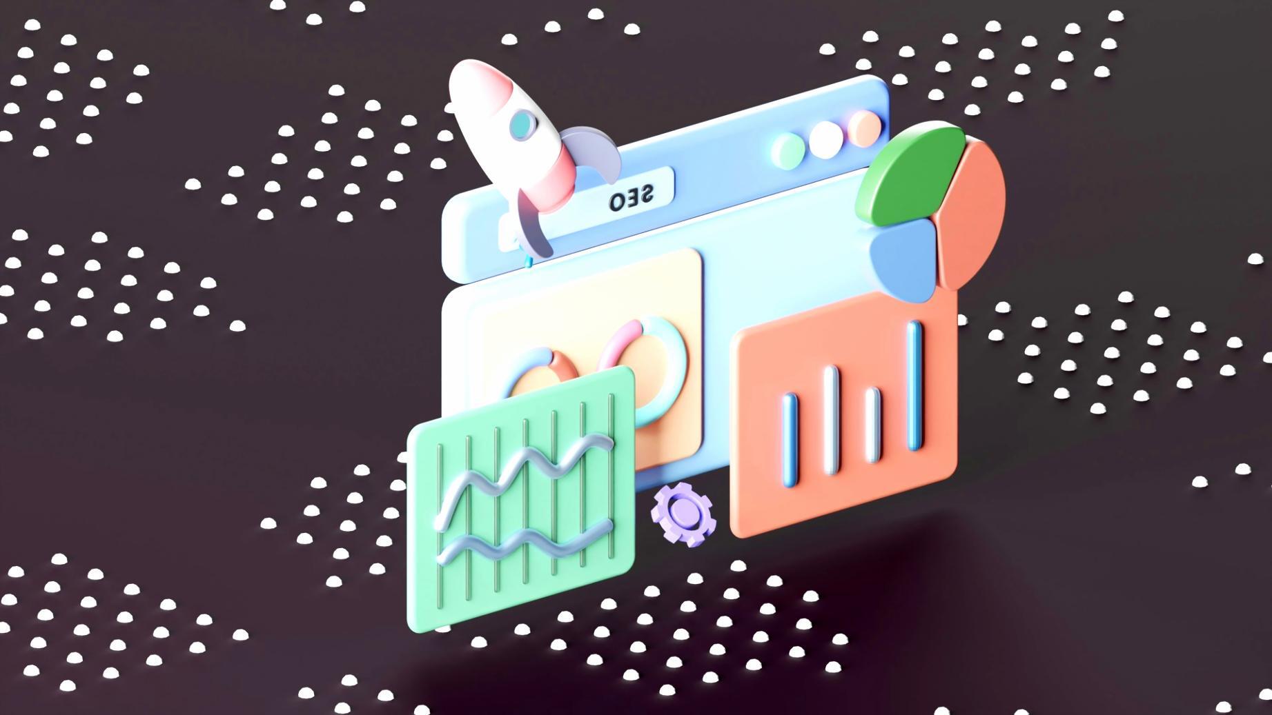 Digitale Lernumgebung mit SEO-Materialien